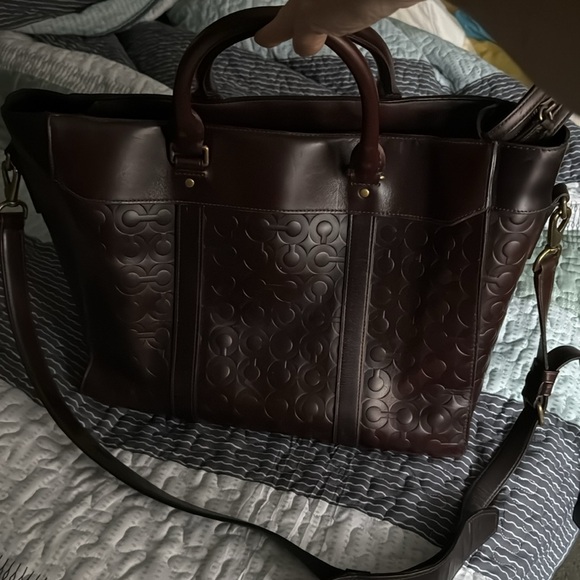 Vintage large Coach brief case. Perfect for computer and anything else you need! - Picture 9 of 10